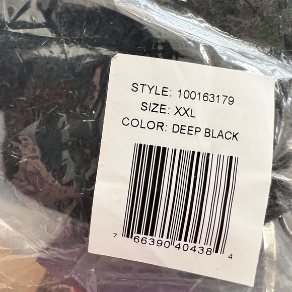 INC International Concepts Eyelash Pullover Black & Gold Sweater - Picture 8 of 8